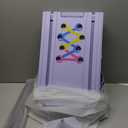 Pilates Board,Pilates Reformer Sets, Multifunctional Abdominal Pilates Board for Home Workout Equipment, Portable Foldable Ab Board Trainer Pilates Exercise Machine,Pilates Board for Women (Purple)