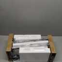 Set of 2 Industrial Touch Control Table Lamps with USB C+A Ports and AC Outlet - 3-Way Dimmable Black Bedside Lamps Nightstand Desk Lamps for Bedroom Living Room, Glass Shade & 2 LED Bulbs Included