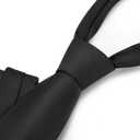 Black Ties For Men Solid Color Formal Neckties 3.15" (8CM) Men's Ties