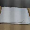 sancua White Table Cloths Rectangle, 8 Pack 90x132 Inch Tablecoths Rectangular for 6 Foot Tables - Washable Polyester Fabric Table Cover for Wedding, Birthday Party, Banquet Reception