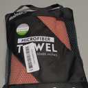 Rainleaf Microfiber Towel Perfect Travel & Gym & Camping Towel. Quick Dry - Super Absorbent - Ultra Compact - Lightweight. Suitable for Trip, Beach, Shower, Backpacking, Pool (60.00" x 30.00", Brick Red)