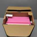 Utility Cart with 5 Drawers,Storage Drawer Cart with Wooden Tabletop and Lockable Wheels,Craft Storage Trolley Cart,5-Tier Rolling Utility Cart on Wheels,Rose Pink