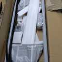 Truck Bed Rack Fit for Tacoma Gladiator Mid Size Pickups with Tonneau Cover w/T-Slot Rails,
 Adjustable 19"-25" Aluminum Truck Ladder Rack Fits Lumber Pipes Kayak Surfboard Bike Tent (without Side Bars)