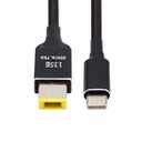 chenyang USB C 135W Charge Cable Thinkpad X1 to USB C 20V 6.25A Power PD Charge Cable (Black 135W 11.0x4.5MM)