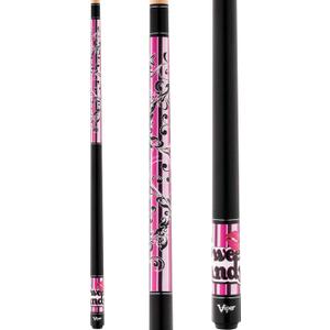 Viper Underground 58" 2-Piece Billiard/Pool Cue, Sweet Candy