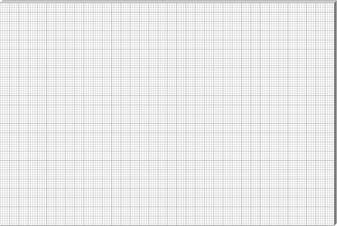 25 Sheet Graph Paper Pad 24" x 36" Large Graph 1" and 1/4" Ruled Grid Paper for Engineer Architect Designer Mathematician Draftsmen Sketch House Commercial Building Plan Drafting(White)