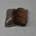 hyha Velvet Couch Cushion Covers, Soft Sofa Seat Covers for sectional 2 Cushion Couch Washable, Magic Sofa Slipcover with Elastic Bottom, Non-Slip Furniture Protector for Pets, Kid,(2PC, Brown)