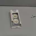 BIBS Pacifiers - Studio 2 Pack | Round Nipple Baby Pacifier | BPA Free Natural Rubber Latex Soother | Made in Denmark | Size 0+ Months | Pin Ivory Vanilla