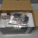 Leadfan Double Din Car Stereo Radio Support Apple Carplay&Android Auto, 7inch HD Touchscreen Double Din Radio with Bluetooth, Car Audio Receivers, Camera, MirrorLink, FM Radio, 2 USB/TF/AUX/Subwoofer