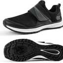 Men's Cycling Shoes Compatible with 2 Bolt SPD Cleats, Comfortable & Walkable Spin Bike Shoes for Indoor & Outdoor Road Bike Riding Size 44