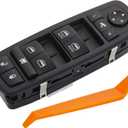 Power Window Switch.11 Metal Pins.Fits for 2014-2018 Jeep Grand Cherokee.68184803AC.Driver Side Control Door vidrios Master Switch.