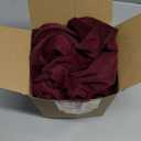 Newwiee Set of 4 Christmas Burgundy Velvet Chair Sashes, Sashes Chair Bows Tie Back for Christmas Banquet Home Wedding Events Banquets Party Decoration 11.8 x 29.5 Inch