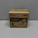 Hon&Guan 4 Inch Inline Booster Duct Fan with Speed Controller - 130 CFM Airflow with 6W Ultra-Low Power and Low Noise