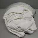 Off White Patio Sliding Door Curtains 100 Width 102 Inches Long Pinch Pleated Curtain Drape with Hooks Rings Light Filtering Semi Sheer Extra Wide 100x102 Drapes Panel for Living Dining Room