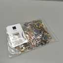 Swivel Clasp Hooks, Anezus 80Pcs Key Chain Clip Hooks, D Ring Clip Lanyard Hardware for Keychain Making, Lanyard Making, Purse Hardware, DIY Craft (3/4 Inside Width)