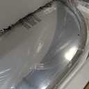 USHOWER Brushed Nickel Pill Oval Mirror for Bathroom 24x36 Inch