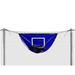 Botabee Trampoline Basketball Hoop Attachment,Waterproof & Durable | Breakaway Safety Rim | Compatible with Most Enclosures | Ultimate Trampoline Basketball Experience