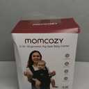 Momcozy Baby Carrier with Hip Seat, Detachable Hands-Free Carrier up to 44lbs, Belt Extender Included, Extends Waist Band up to 59” for Plus Size Parents, Airmesh-Grey