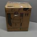 EUHOMY Nugget Ice Makers for Countertop with Ice Scoop & Basket, Self-Cleaning Sonic Pebble/Pellet Ice Maker Machine with 35lbs/24H Soft Ice for Home/Kitchen/Office, Stainless Steel, Silver