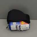 Travel Pillows for Airplanes, Airplane Pillow for Sleeping with 3D Eye Mask, 360 Support Headrest for Long Flight, Road Trip, Stop Bobblehead Relieve Neck Pain, Blue