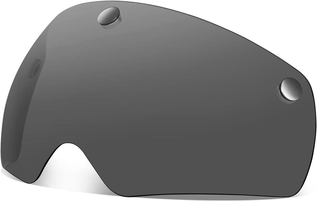 VICTGOAL Detachable Magnetic Bike Helmet Goggles Visor Especially Deisgned for VG110/VG112 Bicycle Helmet (Black)