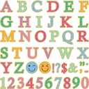 150 Pcs Glitter Bulletin Board Letter 12 in Letters Cutouts Extra Large