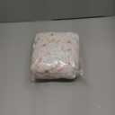 lulumoon Muslin Baby Blanket for Girl: Lightweight Cotton for Newborns - Soft Nursery Blanket for Stroller 47"×47" (Pink Floral）