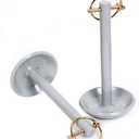 5/8" Snow plow Shoe Skid Snowplow Replacement Compatible with Moose ATV UTV Plow Blades (New Pair)