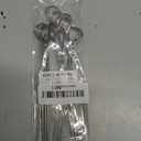 12 PCS 8 Inch Stainless Steel BBQ Skewers, Shish Kebab Kabob Metal Kebob Sticks, Reusable Grilling Skewers for Turkey Shrimp Chicken Fruit Vegetable Meat Beef