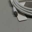 Belkin USB A to USB C Cable, 6.6ft, 15W - Type C Charger, iPhone Charger Cord, Soft, Braided, Flexible for iPhone 16 & 15, Galaxy S25, Pixel 9, iPad Pro, Airpods Pro, Switch & More - White