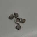 5 PCS Premium Double Filter Cocktail Smoker Screen Bowl Top Mesh Set - 1.3" Diameter, Stainless Steel, Washable, Permanent Jerky Screens for Cocktails and Whiskey (OD 1.3'', ID 0.97'')