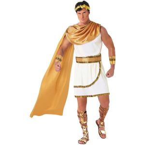 Morph Toga Costume Men, Greek God Costume Men, Roman Toga, Greek Mythology Costumes, Men's Halloween Costumes (X-Large)