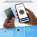 Wallet Tracker Card 0.06in Slim Tracking Card,5-10 Years Battery Bluetooth Smart Card,Android & iOS Airtag Card,Work with Apple Find My & Google Find Hub,IP68 GPS Tracker for Vehicles,Luggage-2pcs
