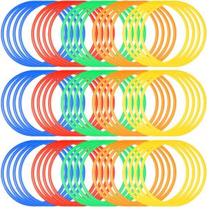 Deekin Agility Rings Speed and Agility Training Rings Exercise Speed Circle Jumping Hoops for Training Toss Equipment