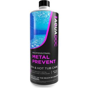 Spa Metal Control and Stain Protector to Protect Hot Tub Surfaces 32oz - Metal Gone Hot Tub Chemicals Made in The USA - AquaDoc