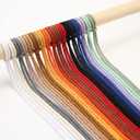Macrame Cord 3mm x 875 Yards Natural Colored Macrame Supplies, Soft Craft Cotton Rope for Plant Hanger Wall Hanger Dreamcatcher (Denim)