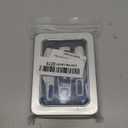 QBUC for Porsche Key Fob Cover,3-Piece Painted Key Shell Compatible with Porsche Cayenne Panamera Macan 911 Boxter Cayman (White)