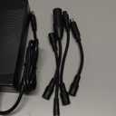 Brokeir UL Listed 42V 2A Replacement Electric Scooter Charger for 36V Hoverboard Charger with 5 Plugs, Compatible with Scooter Power Adapter