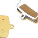 2-Pack Front & Rear Disc Brake Pads Replacement Compatible with Shimano ZEE M640 Shimano Saint M810 M820 Electric Dirt Bike Replacement Parts, Durable Copper Electric Dirt Bike Brake Pads