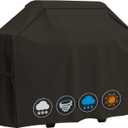 60 Inch Grill Cover, Fits for Weber Genesis, Char-Broil Nexgrill Brinkmann and More.Heavy Duty Waterproof Barbecue Grill Cover