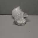 KoKo&Yukina 6 Inch Globe Pendant Light White Globe Pendant Lights Kitchen Island Mid Century Light Fixture with Milky White Glass Shade for Dining Room Living Room