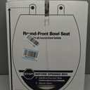 KOHLER K-4775-0 Brevia Round Toilet Seat with Quick-Release Hinges And Quick-Attach Hardware For Easy Clean, White