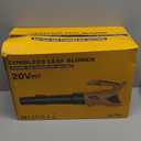 HEINPRO Cordless Leaf Blower Compatible with Dewalt 20V Max Battery, 500CFM/150MPH Electric Leaf Blower Cordless, 5 Speed Modes, Battery Powered Blowers for Lawn Care, Yard (Tool Only)