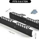 Jack Stand Wall Mount Organizer Brackets (Fits 5 & 6 T)
