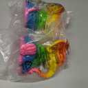 2 x Seasons 5.25" Rainbow Elephant Skeleton Halloween Decoration for Crazy Bonez Animal Skeleton Line