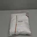 No Hook Shower Curtain with Snap in Liner Set, Grey Striped Geometric Shower Curtains for Bathroom Hotel 71x74 Inch Gold