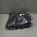 Gash Hao Mens Snow Ski Waterproof Softshell Snowboard Pants Outdoor Hiking Fleece Lined Zipper Bottom Leg (30W x 30L, Black)