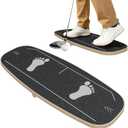 Golf Pressure Plate, Golf Weight Shift Board, Golf Swing Trainer, Improve Weight Shift, Balance & Accuracy - Golf Training Aid for Increased Power & Control, Teaching Tool for Club Practice & Drills