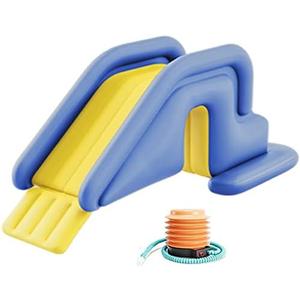 Pool Slide Inflatable Swimming Water Slide, Summer Swimming Pool Supplies Universal Trampoline Ladder Backyard Slide