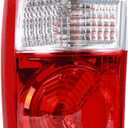 Left Tail lights Assembly Compatible with 2004 2005 2006 Toyota Tundra OE Style Rear Light Taillights Replacement for TO2800153 815600C040